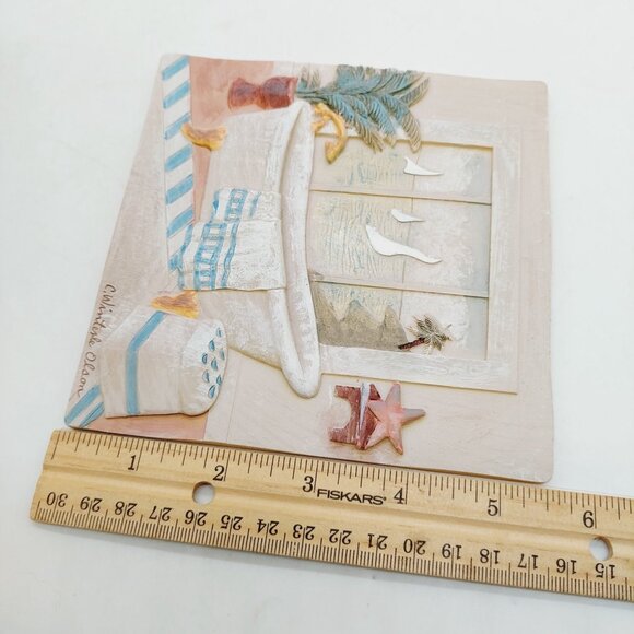 New View Decorative Tile Bathroom Bathtub Ocean View C. Winterle Olson - Picture 2 of 6